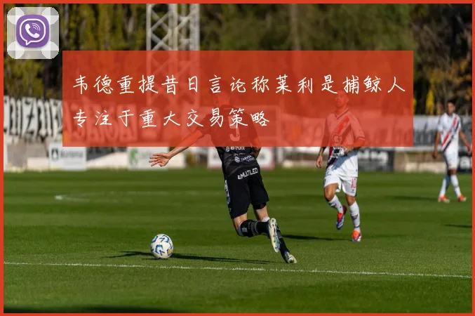 韦德重提昔日言论称莱利是捕鲸人专注于重大交易策略